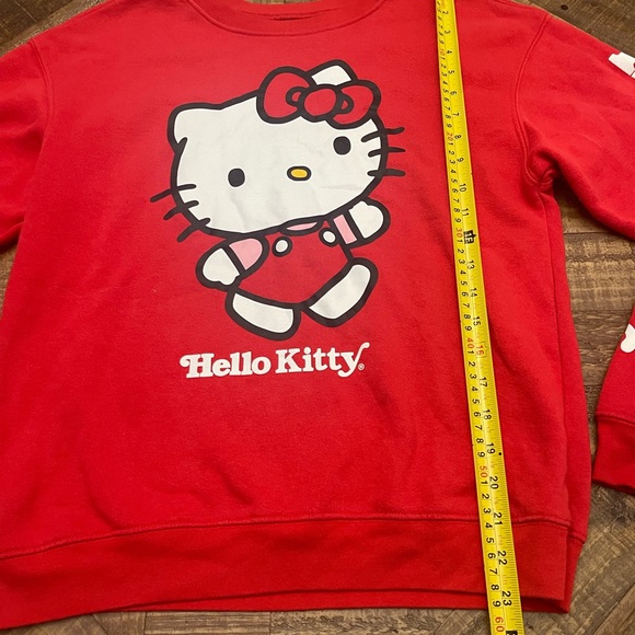 Hello Kitty Red Pullover Sweatshirt - Picture 3 of 5